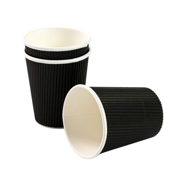 Double Walled Ripple Cups - 250ml