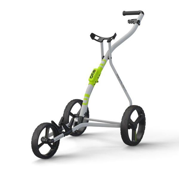 Wishbone One - Megalight - Golf Push Cart - White/Lime
