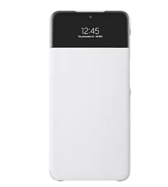 Original Samsung Galaxy A32 Smart S View Wallet Cover - Black