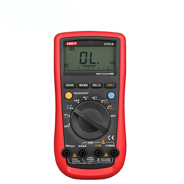 Uni-T UT61A 1000V 10A ACDC Digital Multimeter