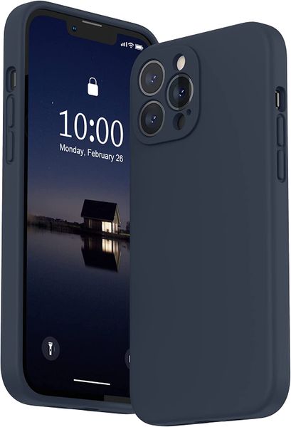 ZF Silicone Case with Camera Protection for with iPhone 13 Pro Max