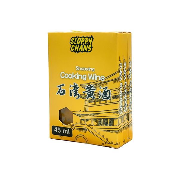 Sloppy Chans Cooking Wine 45ml 3 Pack