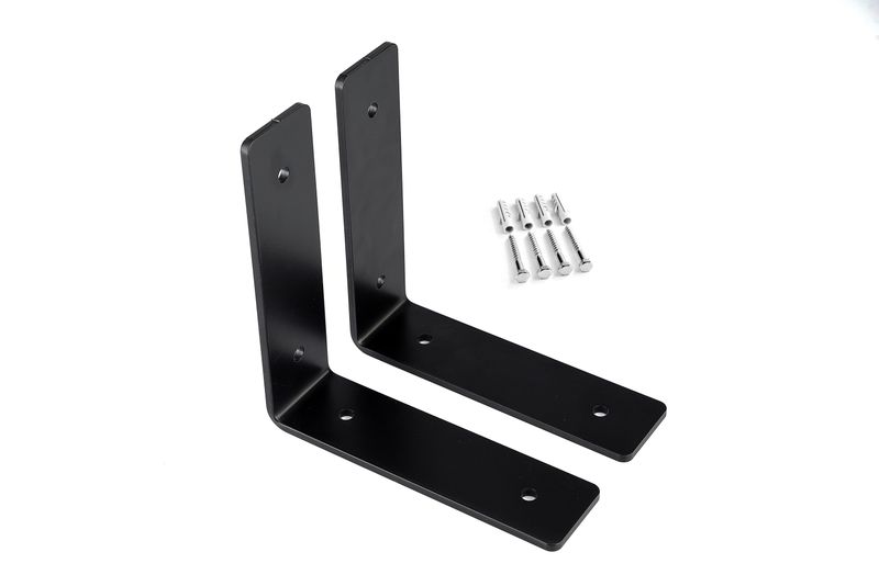 Ubbe Heavy-Duty L Bracket for Wood Shelf - 50mm