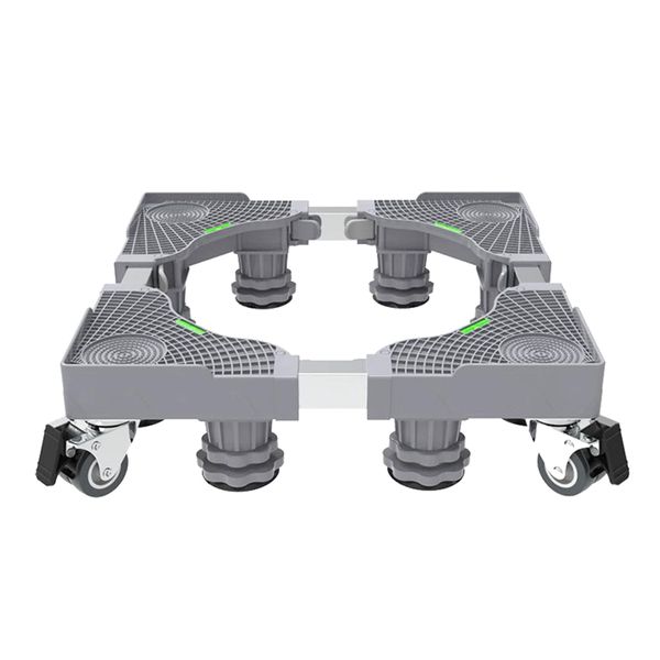 Washing machine base, mobile universal wheel pad, bracket stand