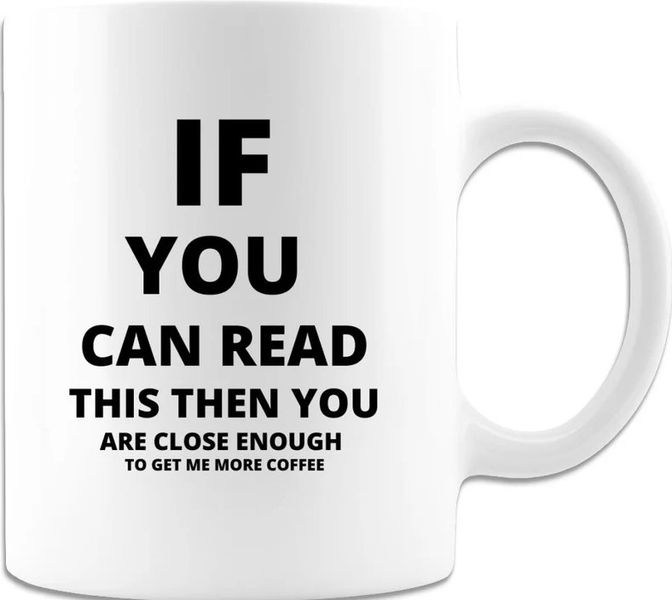 Get Me More Coffee Birthday Christmas Coworker Gift Mug