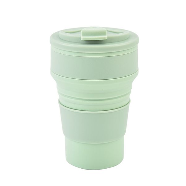 Portable Silicone Collapsible Camping Cup