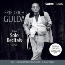 Friedrich Gulda: Two Solo Recitals 1959 (CD / Box Set)