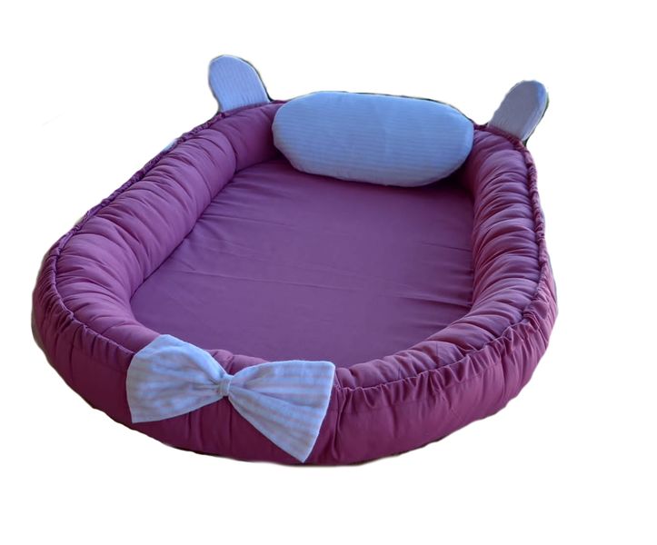 Baby Nest with Pillow Pink
