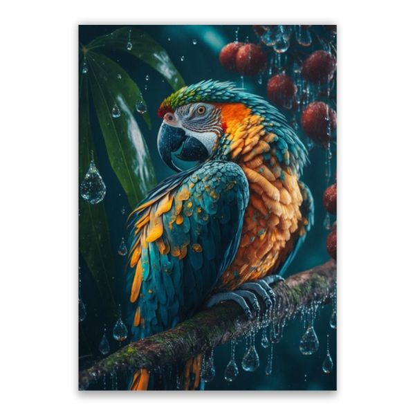 Macaw Decorative Poster - A1