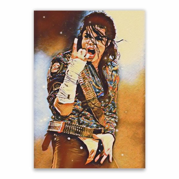 Michael Jackson Concert Performance Poster - A1