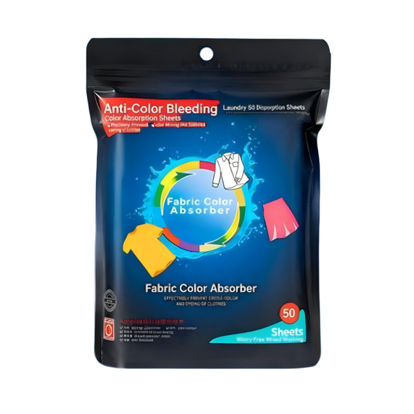 Anti-Color Bleeding Laundry Sheets, 50 Pack, Fabric Color Absorber