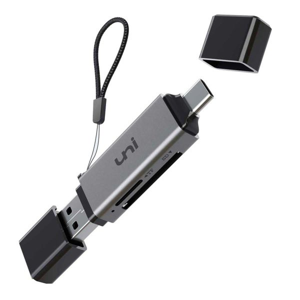 uni SD Card Reader, USB C Memory Card Reader USB 3, Micro SD/SDHC/SDXC/MMC