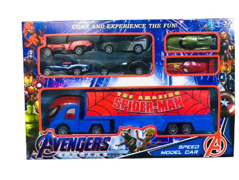 Avengers Endgame Speed Car Set - 7 Piece