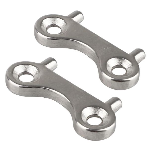 Tool Stainless Steel Cap Wrench Key Set Of 2 ( 5cm )