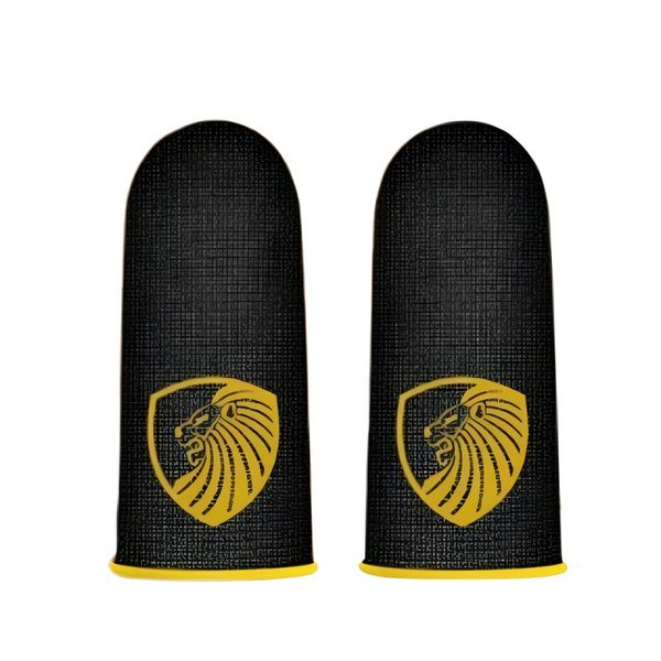Gaming Mobile Finger Sleeves Non-Slip Silvery/Cotton Fiber Finger Sleeves