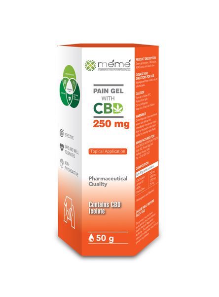 Meme Pain Gel with CBD 50g