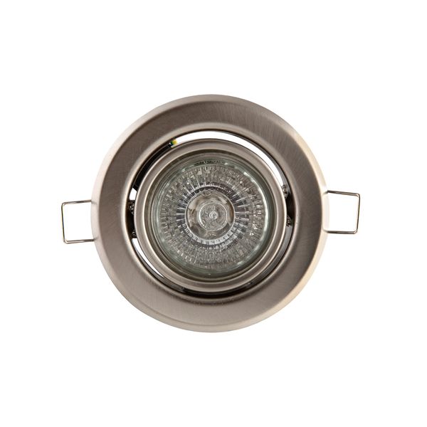 Downlight - Gu10 - Par16 - 50W - 220V - Satin Chrome - 6 Pack