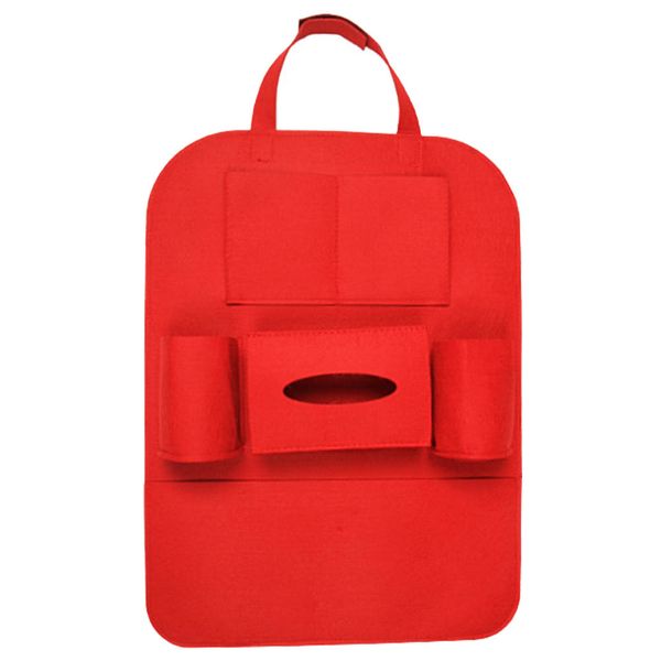 Portable Car Backseat Organizer - Red