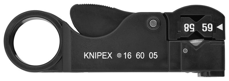 Knipex (16 60 05 Sb) Cable Stripping Tool For Co image