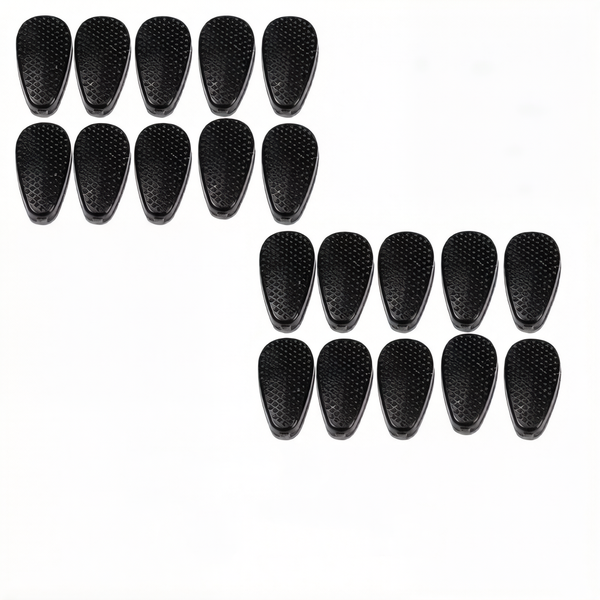 Universal Glasses Nose Pads Set - Soft Silicone Anti-Slip Eyewear Cushions