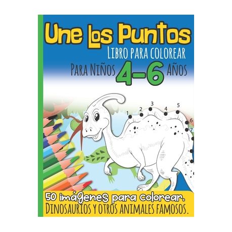 Dinosaurios para Colorear: Libro para Colorear para Niños con 50