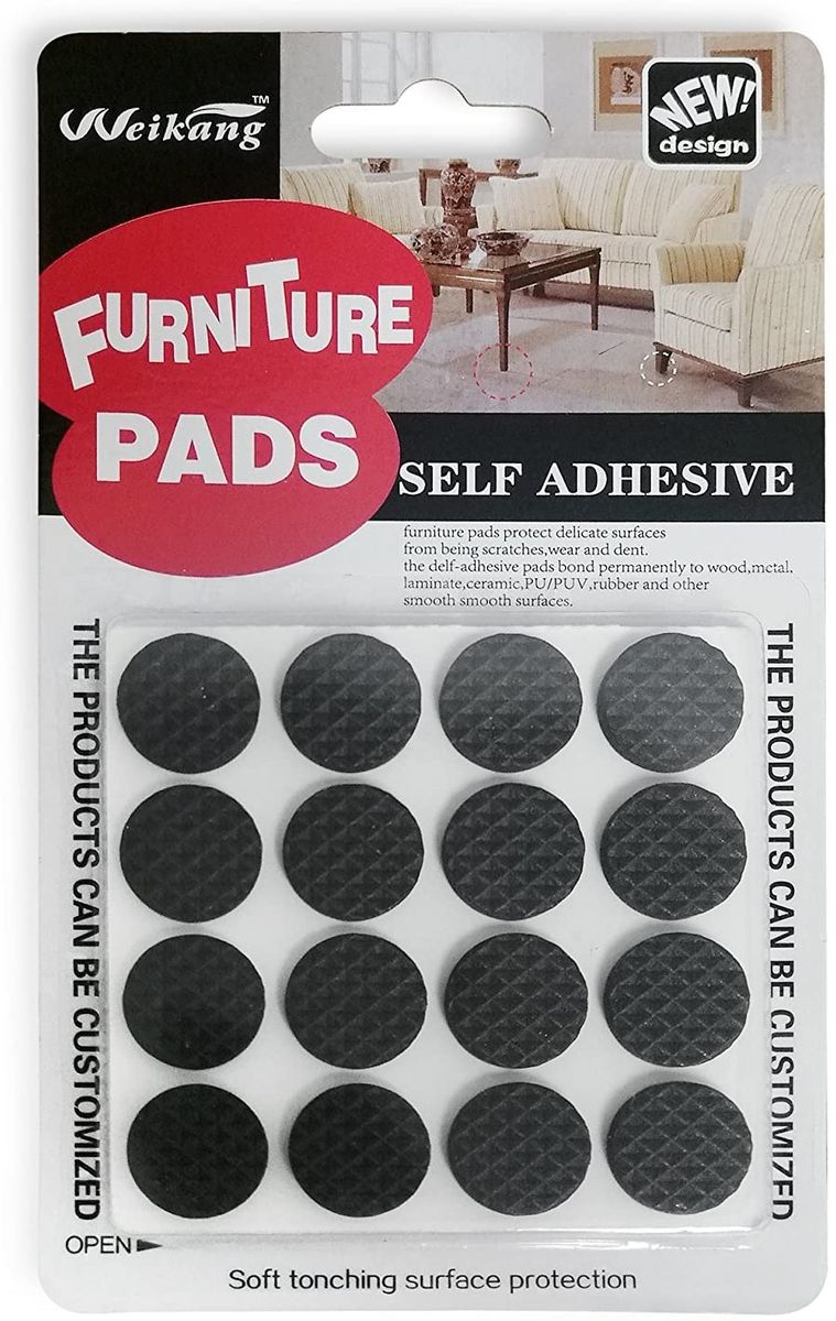 Self Adhesive Non Slip Furniture Pads (18pc)