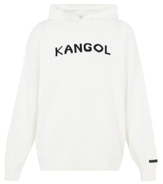 Kangol Men - Logo Hood Knitted Jumper - Beige [Parallel Import]