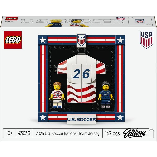 LEGO® Editions 2026 U.S. Soccer National Team Jersey 43033