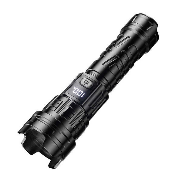 Type-C Rechargeable Flashlight | 5 Modes, IPX6 Waterproof, Shockproof