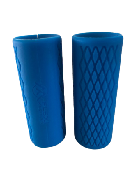 Flexi Muscles - Anti - Slip Rubber Barbell Grips for Bodybuilding