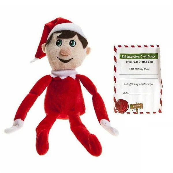Christmas - Adopt an Elf with Adoption Certificate (30cm) Bulk Pack 4