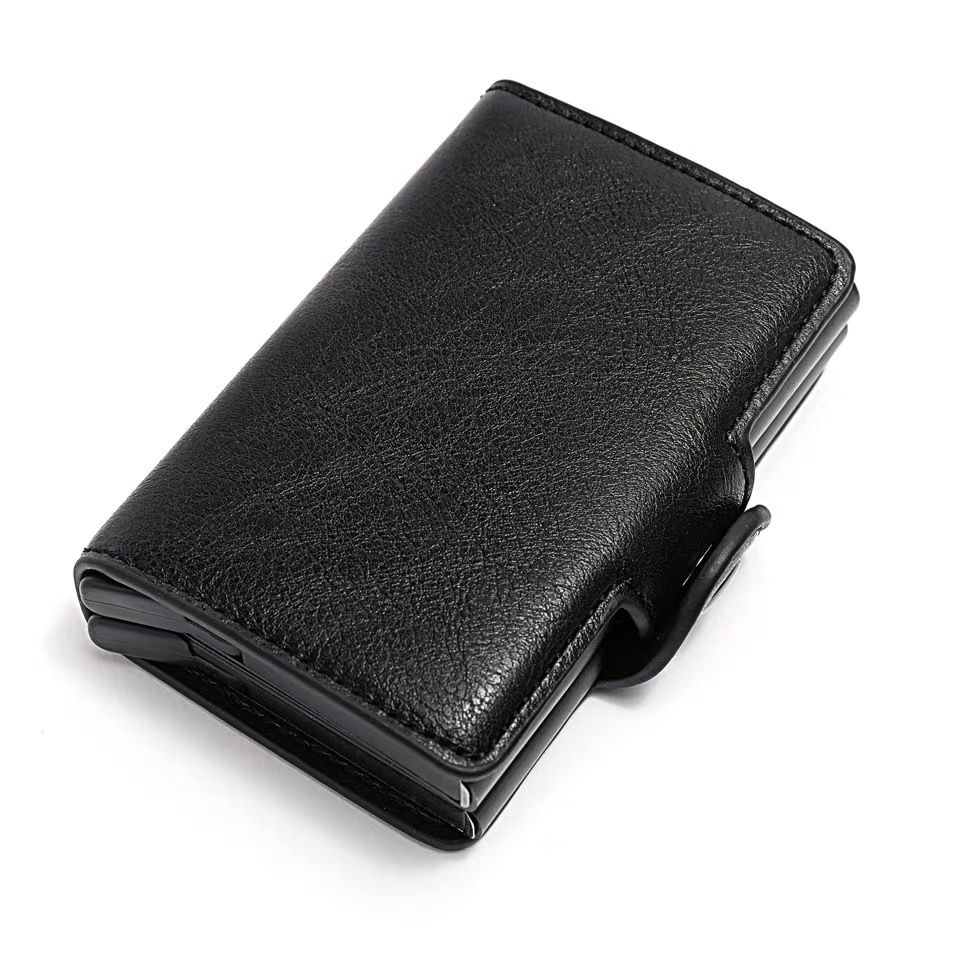 Credit Card & Money Holder with Anti-Theft Design, Double Card Case ...