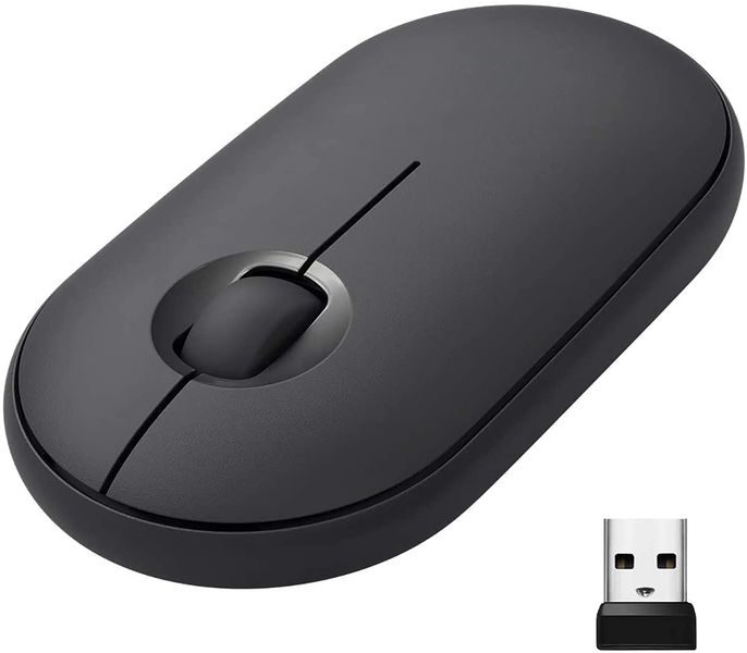 M350 Bluetooth Dual-Mode Pebble Wireless Mouse - Battery-Powered