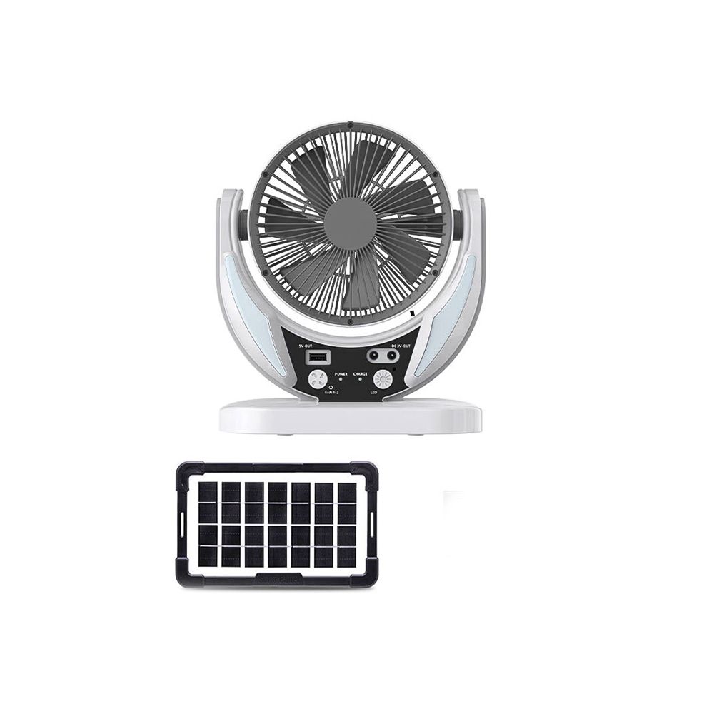 Portable outdoor camping 6-inch table fan