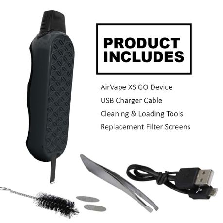 Airvape XS Go Portable Dry Herb Vaporizer | Shop Today. Get it