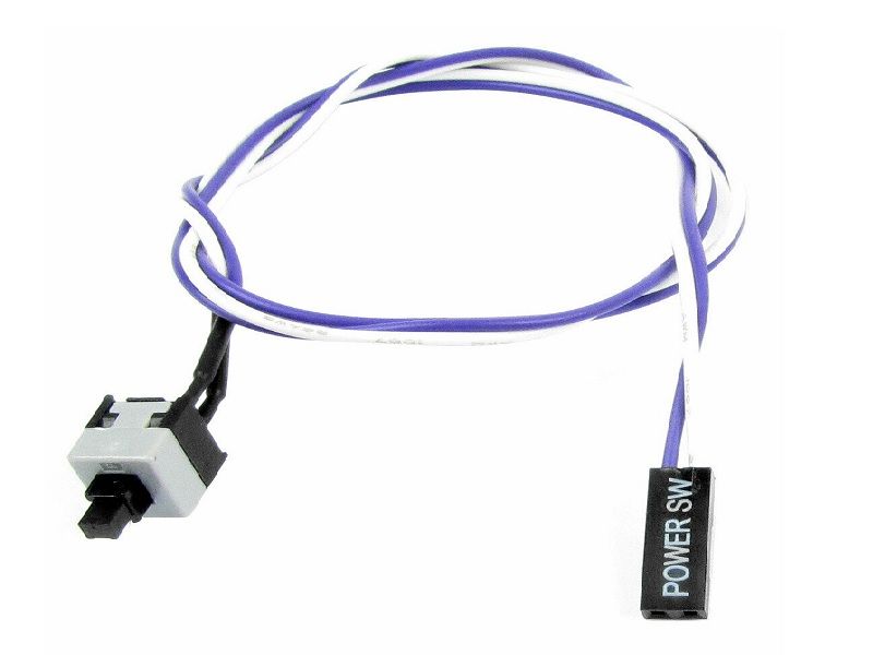 ZATECH PC Power Switch Button Cable Pack Of 50