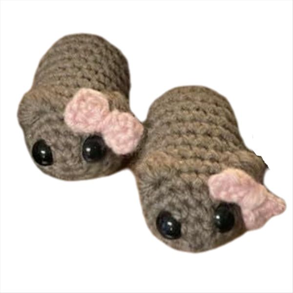 Sad Hamster Sad Hamster Plush Crochet Sad Hamster