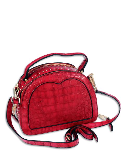 Small Red Crossbody Handbag