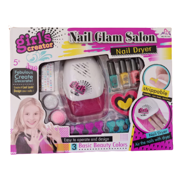 Girls Nail Glam Salon Set