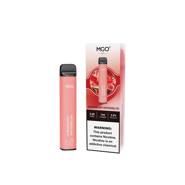 MGO 5500 Puffs Disposable Vape Fruit Flavor Vape-Strawberry Watermelon Ice