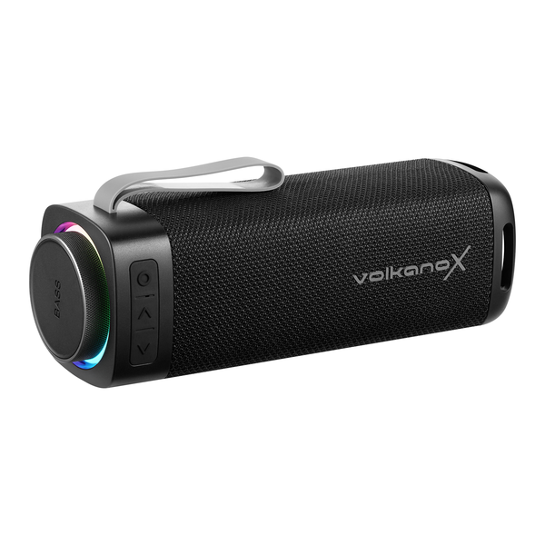 VolkanoX S500 Portable Bluetooth Speaker with TWS &amp; RGB Lights - 30W RMS
