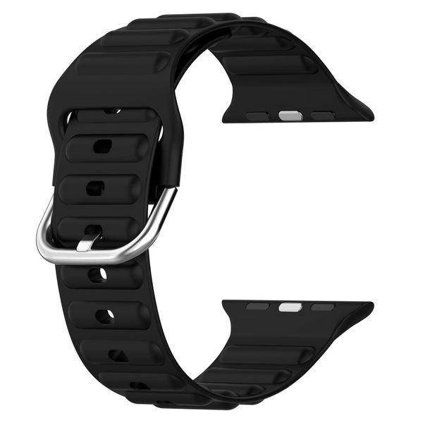Ripple Silicone Watch Strap for Apple Watch 9 (41mm)