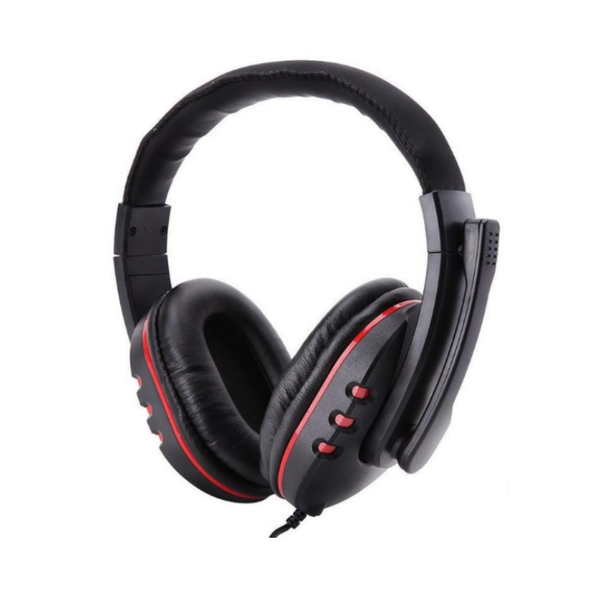 Gaming Headphones for PS4/Xbox/Phones – GG-GM-02-Red