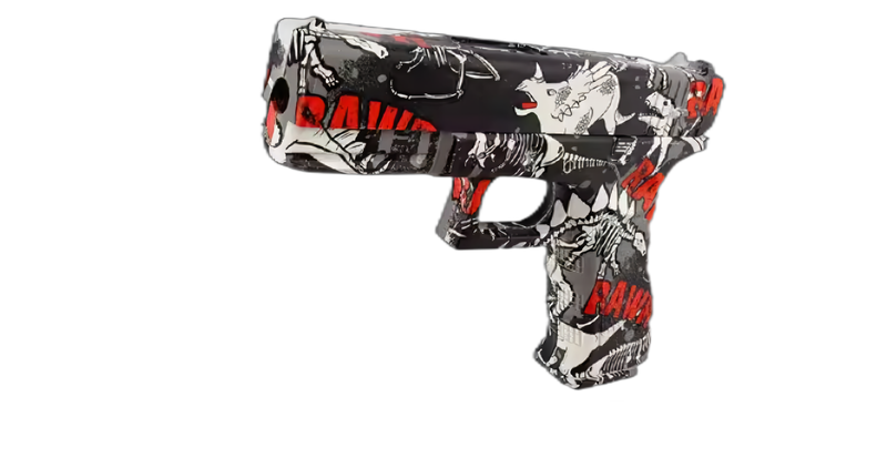 Gel Bluster Gun Glock With 500 Bullet