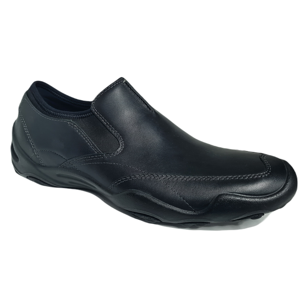 Hush Puppies Uro Traveller Slip On Black