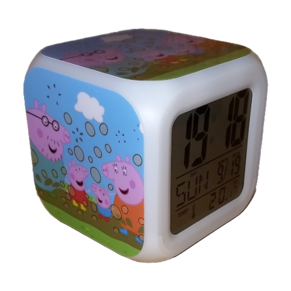 Peppa Pig - Night Light Alarm Clock