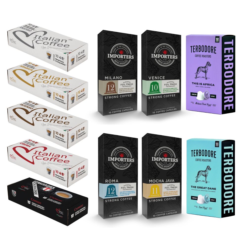 Italian Sampler Selection Nespresso Compatible Capsules 100 Buy