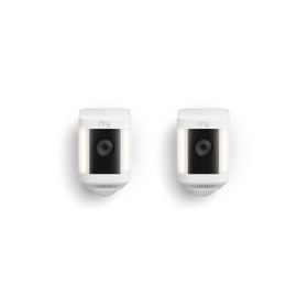 Ring Spotlight Cam Battery Plus, 2-Pack | 1080HD, Two-Way Talk