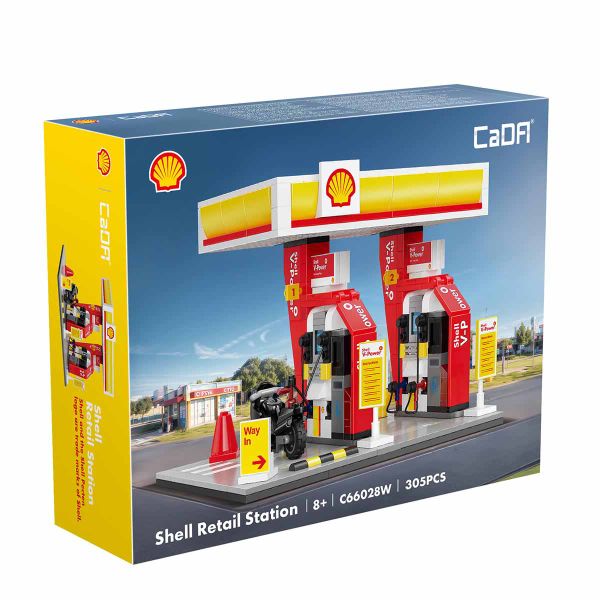 Cada 1309-piece Shell Retail Station