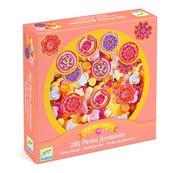 Djeco Fancy Beads - Flowers